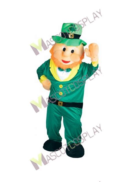 Irish elf mascot costume